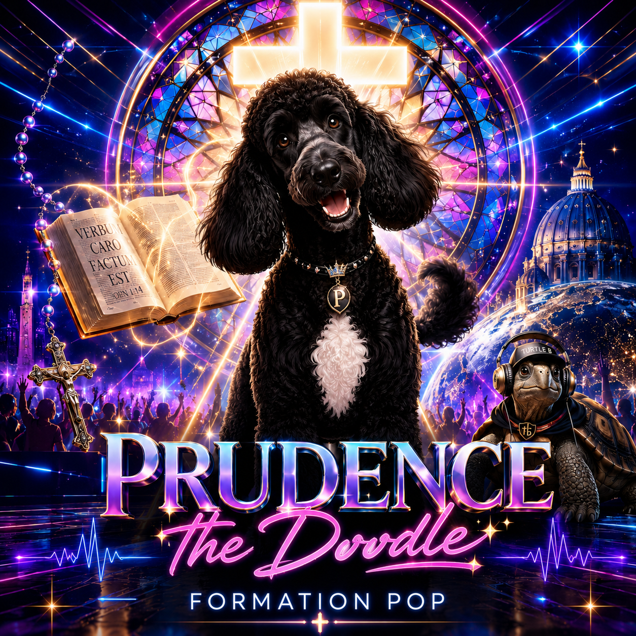Formation Pop album cover by Prudence The Doodle
